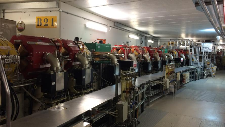 photo from inside diamond light source