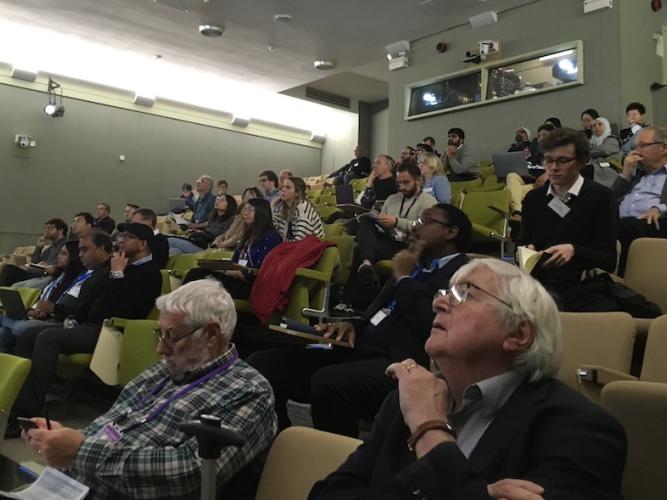 winter conference 2023 photo of audience in pickavance theatre