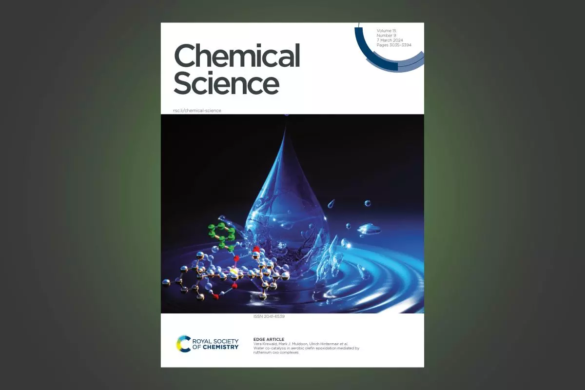 Water co-catalysis in aerobic olefin epoxidation mediated by ruthenium oxo complexes cover